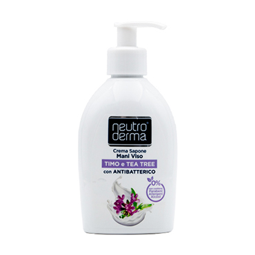 CREMA SAPONE TIMO E TEA TREE 300 ML